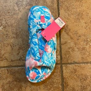 Lilly Pulitzer slippers size 7/8